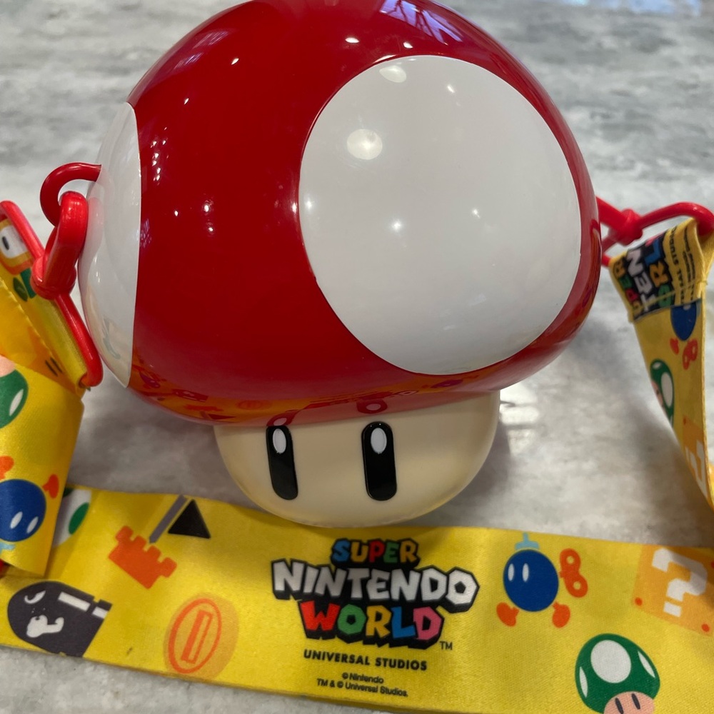Super Nintendo World Collectible Red Toadstool Cup